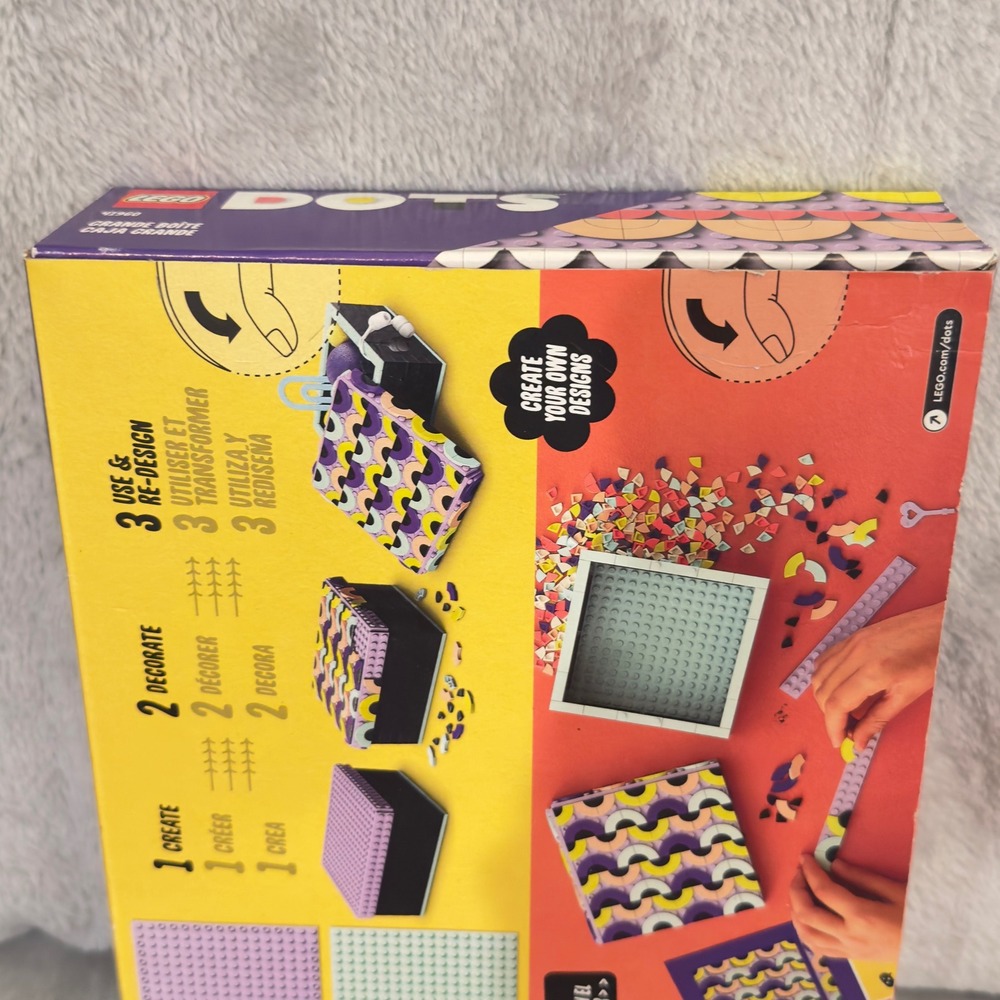 LEGO DOTS Big Box 41960 479 Pc Creative Storage Arts Crafts Set New Sealed 2022 - Picture 6 of 7
